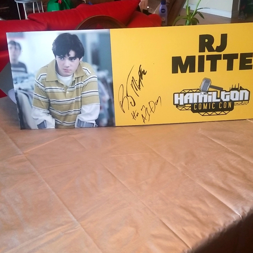 RJ Mitte Autographed Sign Breaking Bad Comes With COA